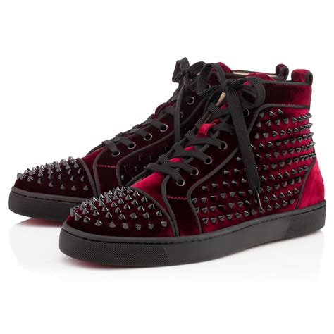 christian louboutin spike shoes men's